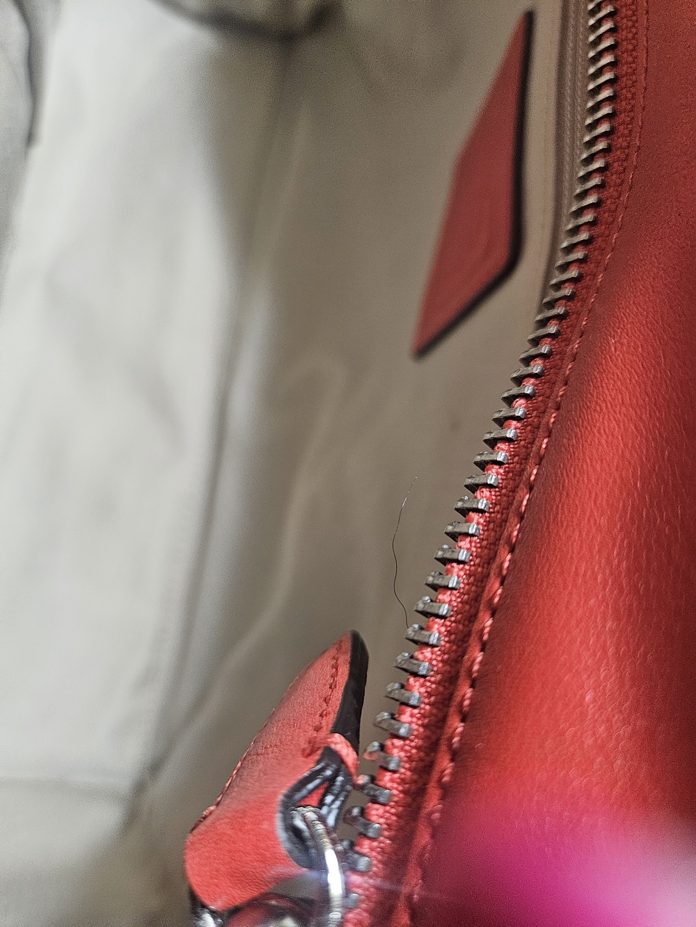 ,💞❣️Womens Red Cream and Black Leopard Print Coach Bag💓💝 - Picture 9 of 11